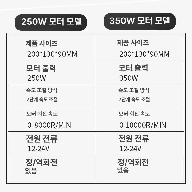 전동 연삭기 그라인더 칼갈이 숫돌 연마 소형 블럭 날갈이 컴팩트 - 상세 이미지 4