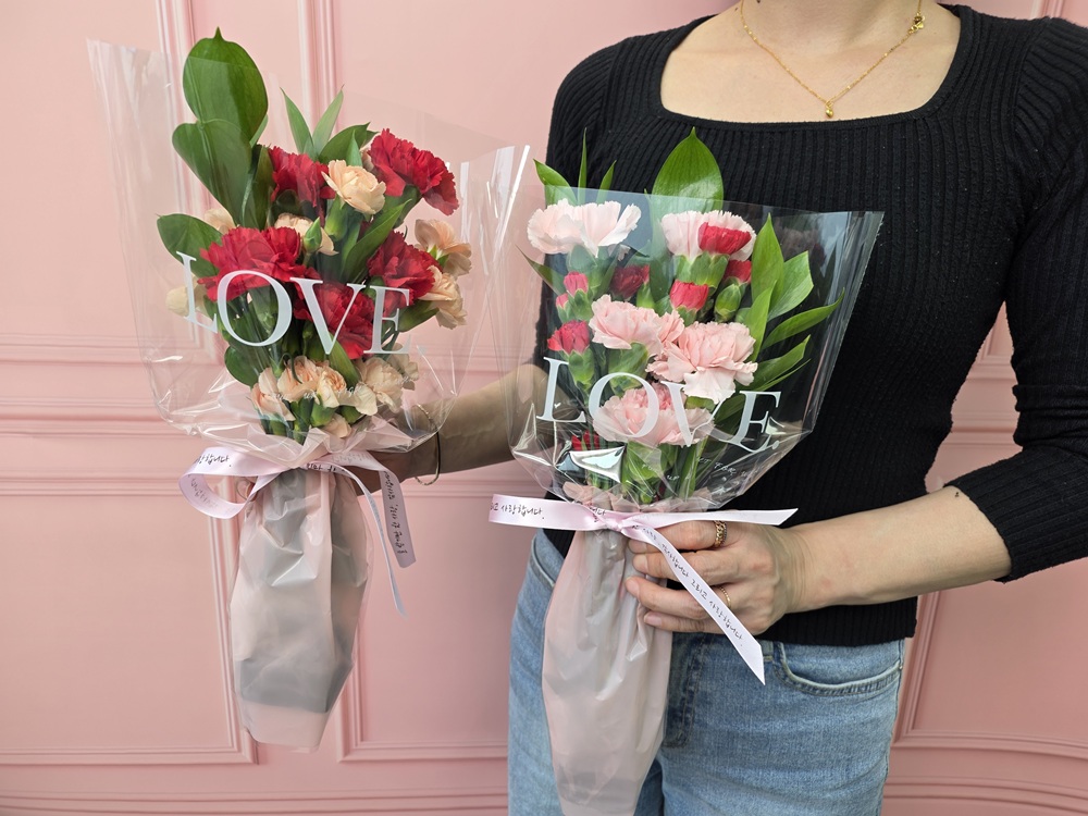 유스풀몰 카네이션 한다발 어버이날 생화 꽃배달싼곳 꽃 스승의날 이미지 6