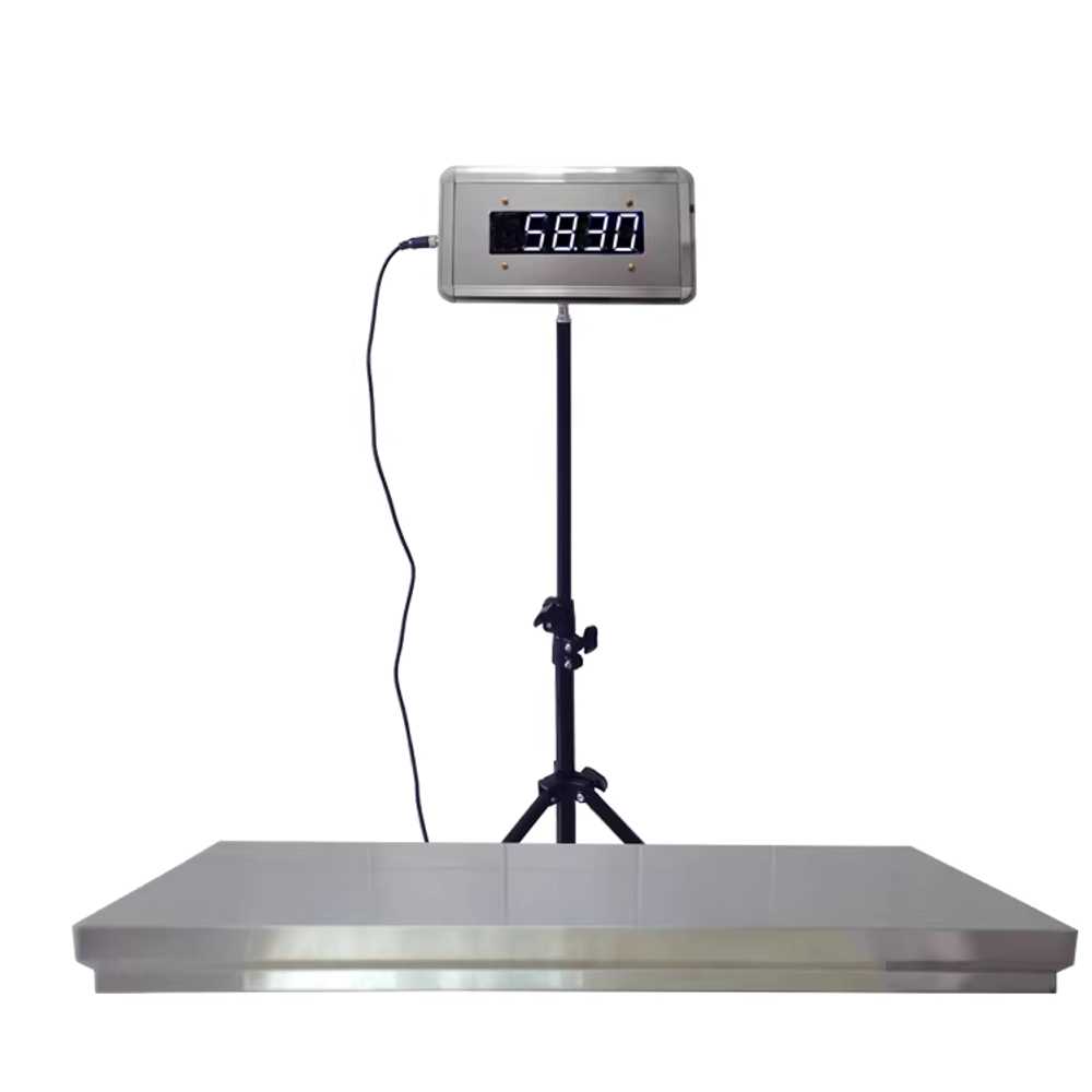 대형견 체중계 반려묘 스테인리스 무게 측정 플랫폼 40x60 - 상세 이미지 5