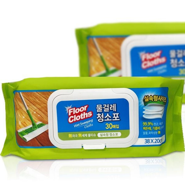 리필용 물걸레 청소포 다용도 대형 청소포 일회용 습식 바닥 - 상품 이미지