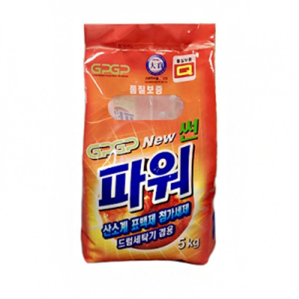 가루 세탁기 빨래 찌든때 세탁 세제 5kg - 상품 이미지