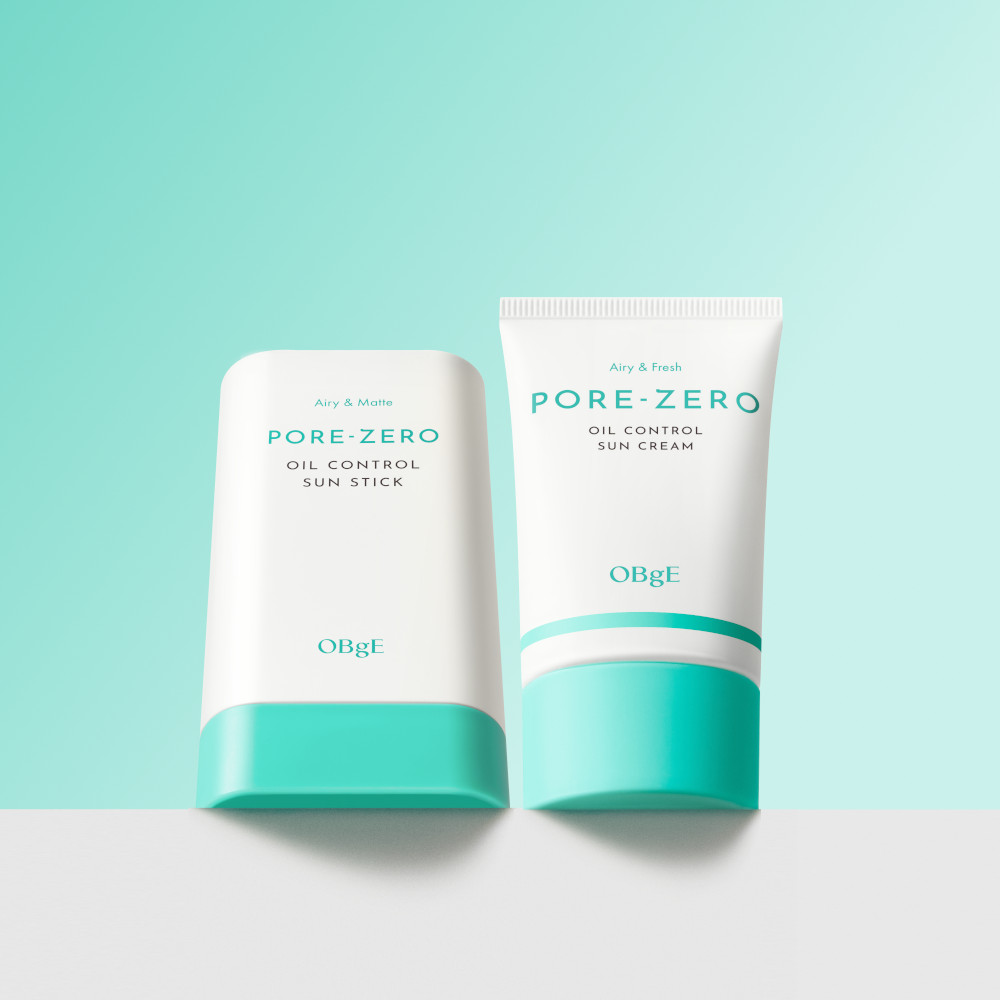 오브제 포어제로 오일 컨트롤 선스틱 18g + 선크림 50ml SPF 50+ PA++++ 세트 - 상품 이미지