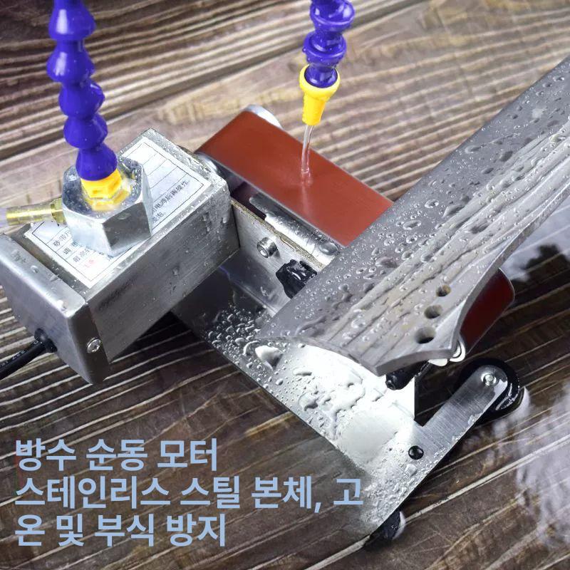 자동 칼갈이 전동 연삭기 그라인더 습식 숫돌 주방 식당 칼날 샤프닝 - 상세 이미지 5