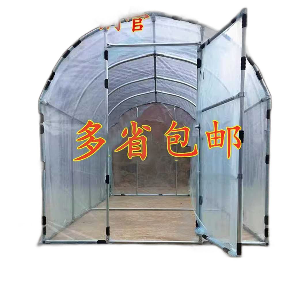 미니 온실 농막 창고 야외 셀프 조립식 텃밭 비닐하우스 2x2x2m - 상세 이미지 2