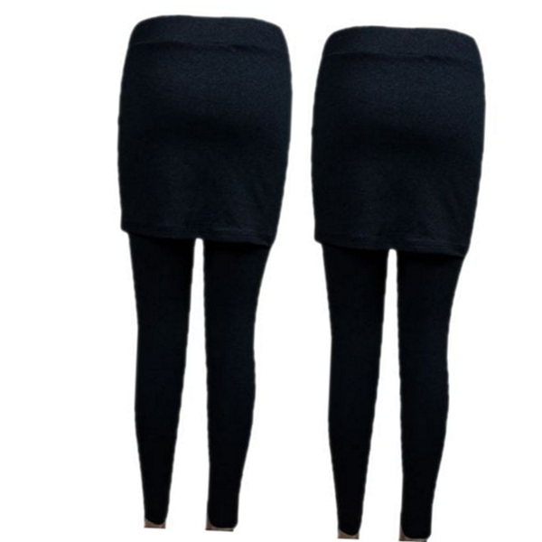 데일리 여성 치마 레깅스 사계절 치마 레깅스 봄가을 슬림핏 하이 - 상품 이미지