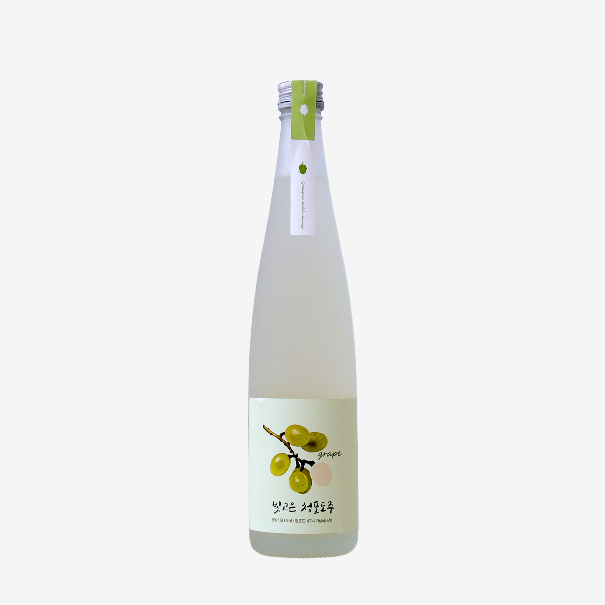 빛고은 청포도주 8도 500ml 과실주 과일주 - 상품 이미지