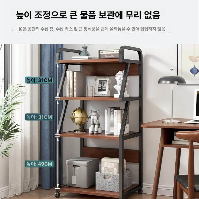 이동식 선반 프린터 수납장 캐비닛 복합기 랙 보관함 거치대 - 상세 이미지 4