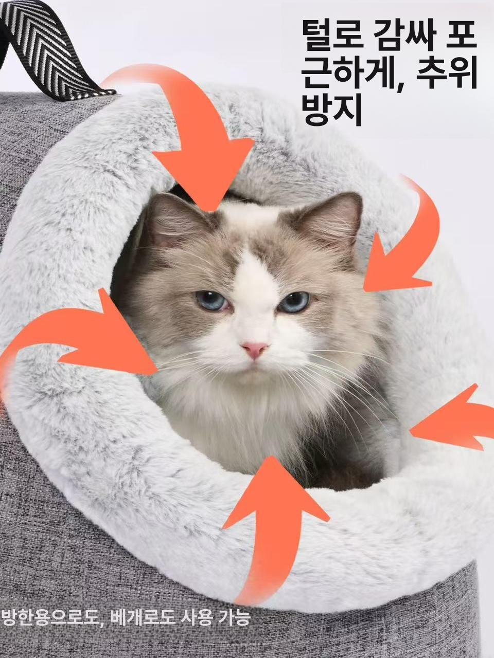 반려견 온열담요 강아지 고양이 쿠션 방석 하우스 펫 난방매트 - 상세 이미지 5
