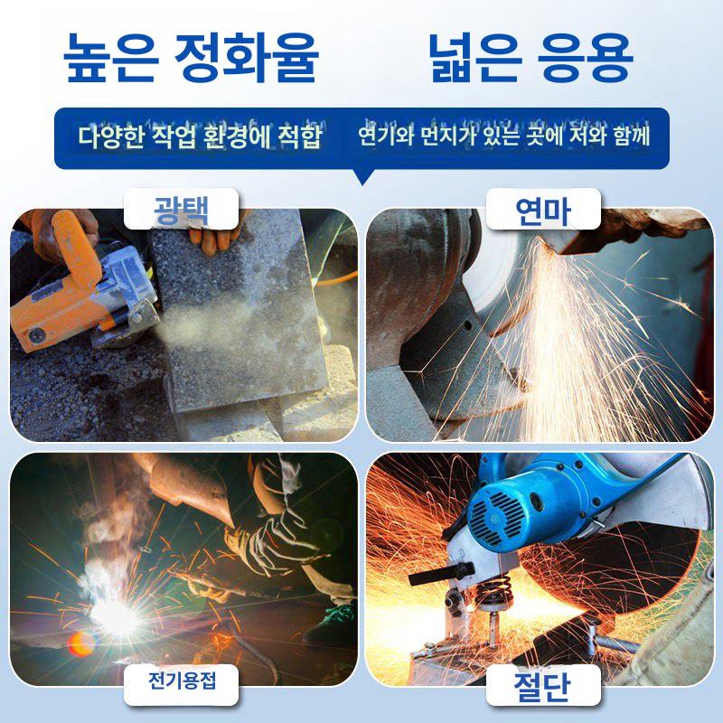 연기 집진기 용접 이동식 목공 분진 청소기 블로워 흡입기 필터링 먼지제거 - 상세 이미지 4