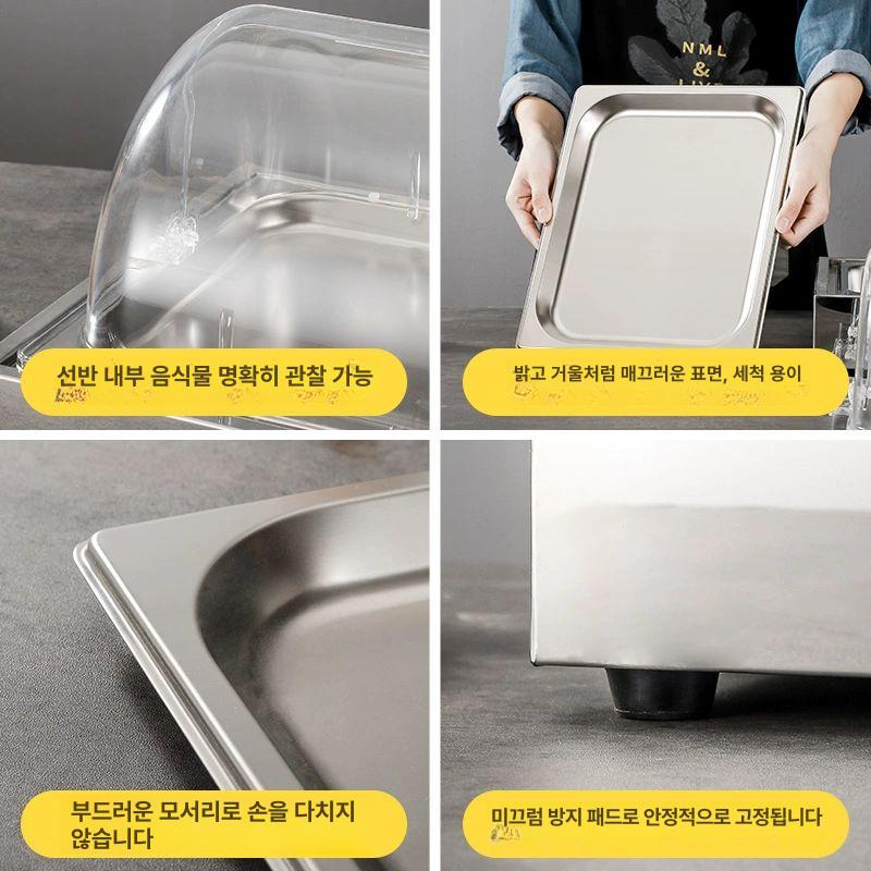 사시미 쇼케이스 일식 스시바 해산물 신선 냉장고 뷔페 미니 디스플레이 케이크 - 상세 이미지 5