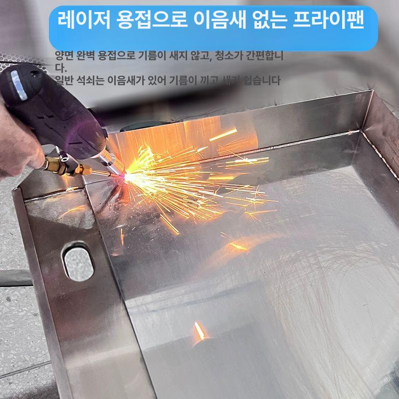전기 그리들 업소용 철판요리 불판 구이팬 스테이크 토스트 전기구이판 - 상세 이미지 3