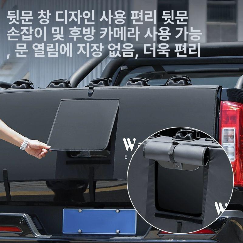 자전거 거치대 픽업트럭 차량용 캐리어 랙 적재 흡착식 바이크 홀더 트럭 - 상세 이미지 5
