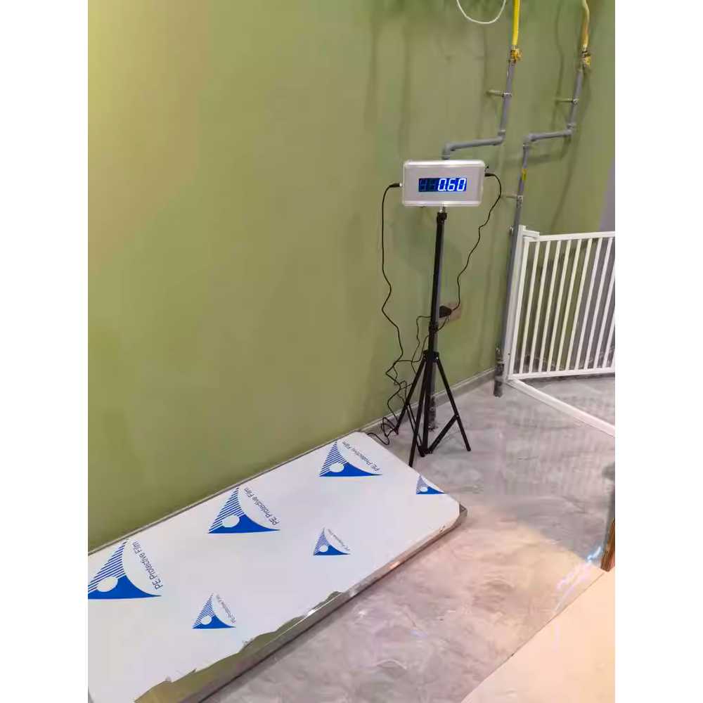 대형견 체중계 반려묘 스테인리스 무게 측정 플랫폼 40x60 - 상세 이미지 2