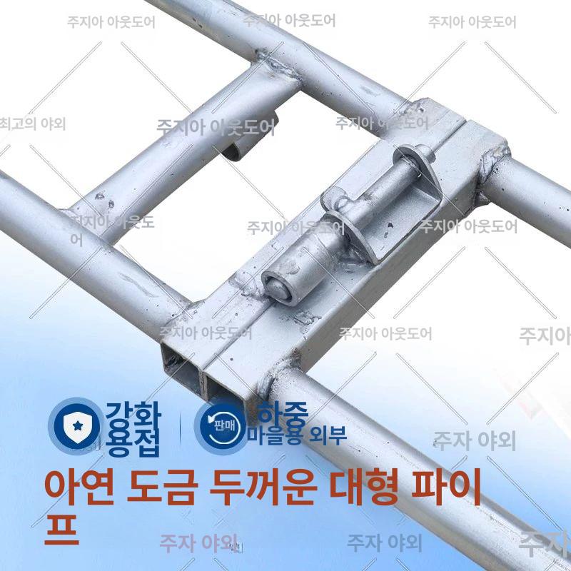 야외 천막 농막 철제프레임 연회장 접이식 온실 테라스 창고텐트 간이시설 조립식 - 상세 이미지 4