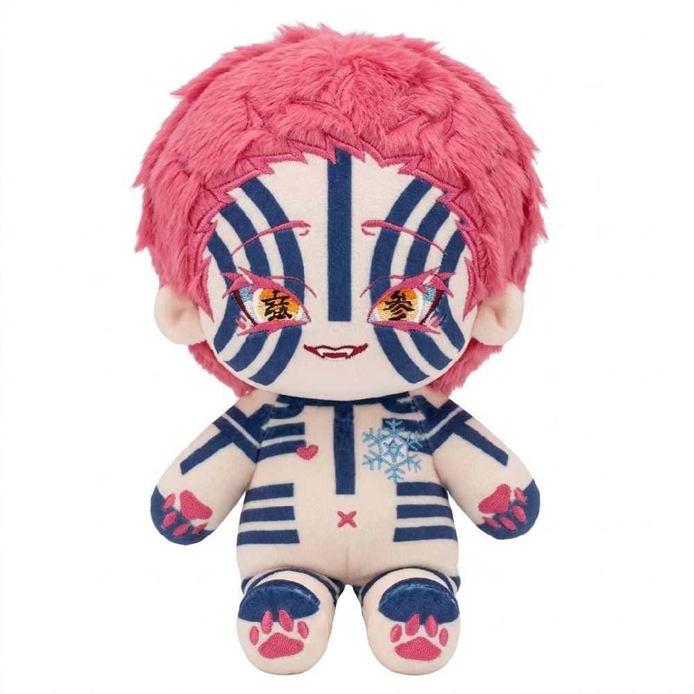 귀멸의칼날 귀칼 솜인형 아카자 피규어 굿즈 20cm - 상세 이미지 5