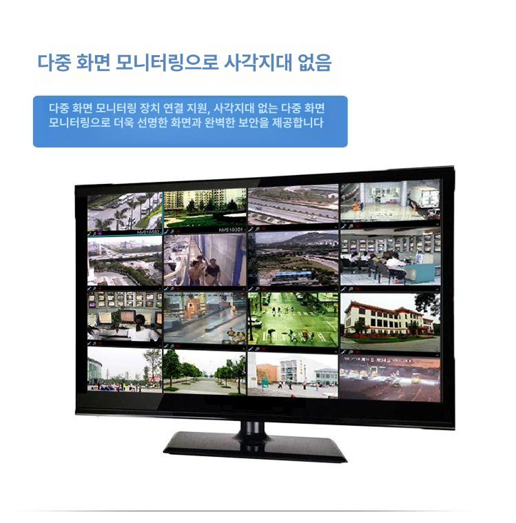 휴대용 디스플레이 12인치 소형TV 와이드스크린 충전 주방 거치대 보조 모니터 - 상세 이미지 4