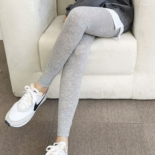 데일리 여성 레깅스 휘트니스 레깅스 9부 스판 - 상품 이미지
