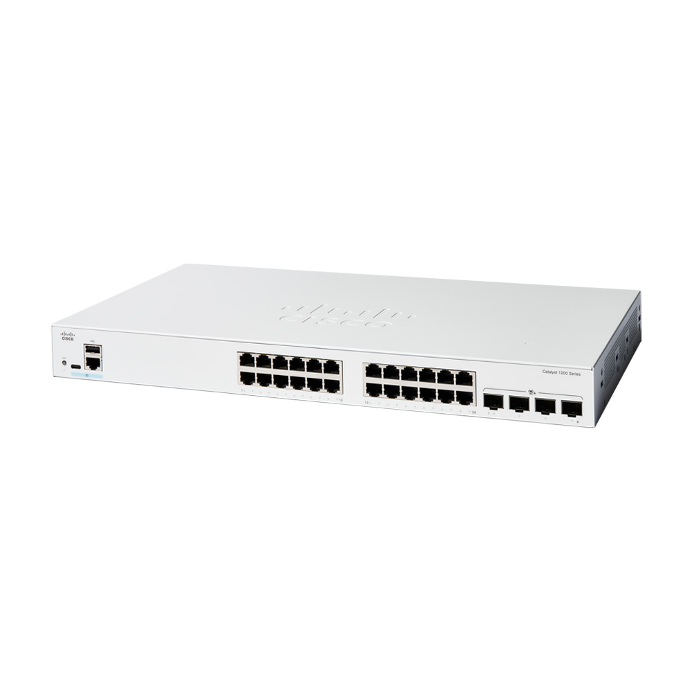 시스코 CISCO C1200-24T-4X 24포트 기가비트 관리형 스위치 10G 4SFP+ - 상세 이미지 2