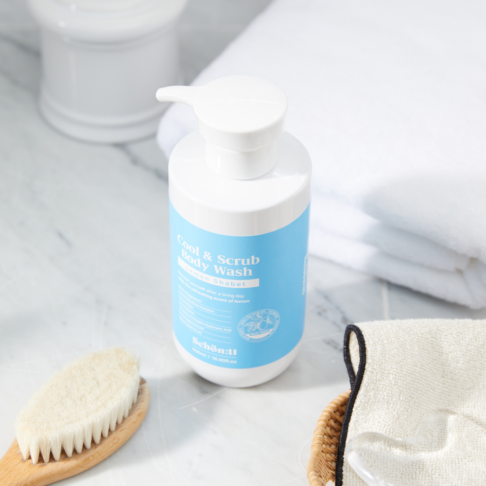 쿨 앤 스크럽 바디워시 열진정 향 좋은 샤워 각질제거 저자극 멘톨 500ml, 1개 - 상세 이미지 3