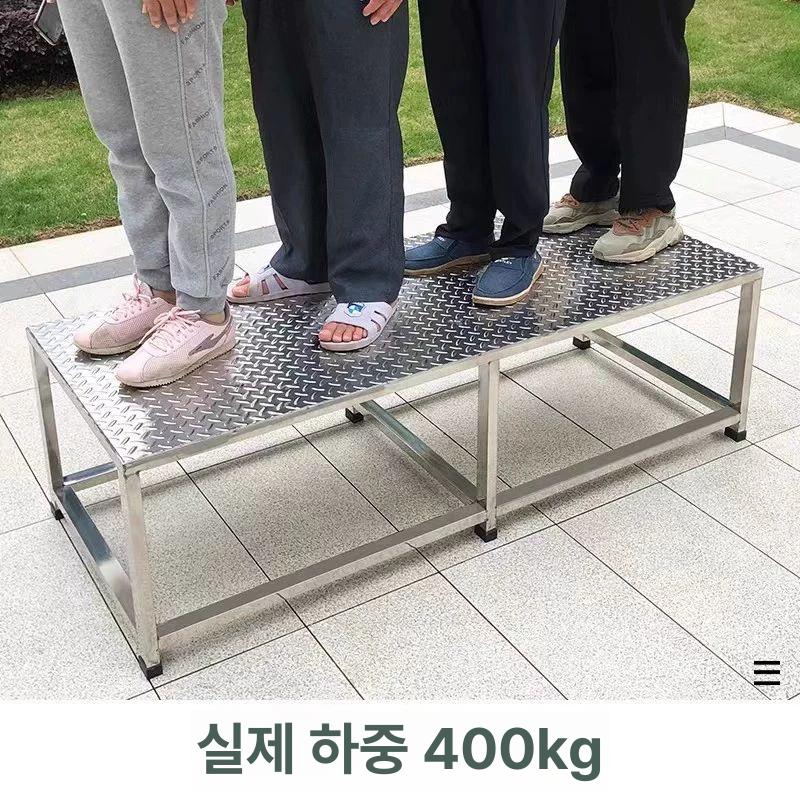 접이식 발판 스틸 단차 작업대 계단 창고 화물차 도배용 방지턱 - 상세 이미지 3