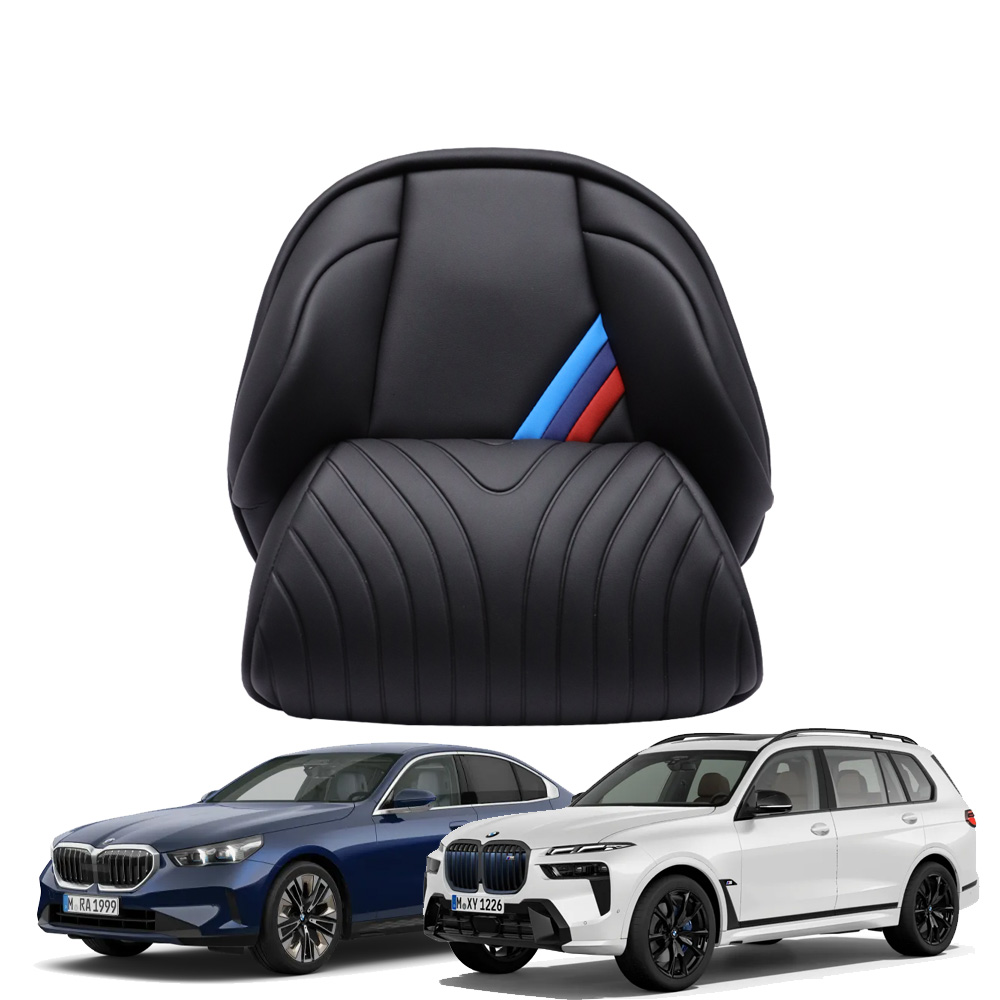 에제스 BMW 전용 윙아웃 버킷 자동차 헤드레스트 목쿠션 차량용 목베개 에스제이스토리 - 상품 이미지