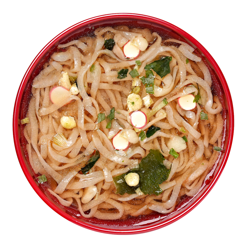 슬로우래빗 가벼운 곤약 우동 컵면 320g, 4개 이미지 3