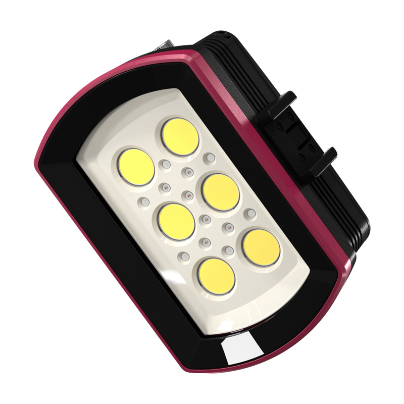 Seafrogs SL-22 6000루멘 수중 촬영 다이빙 조명 휴대용 플래쉬 - 상세 이미지 4