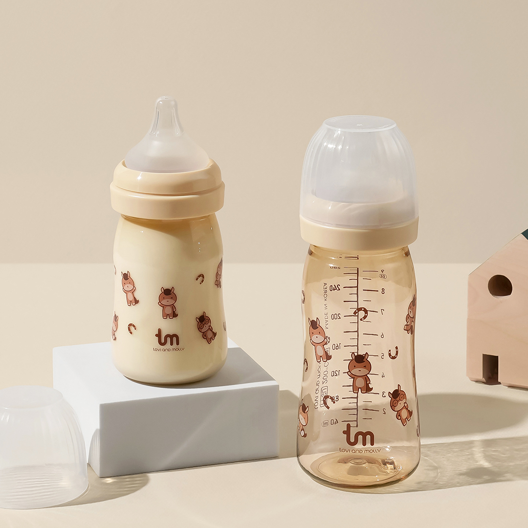 토비앤몰리 신생아 PPSU 아기 배앓이 방지 젖병 (젖꼭지 포함) 마리 180ml, 1개 - 상세 이미지 4