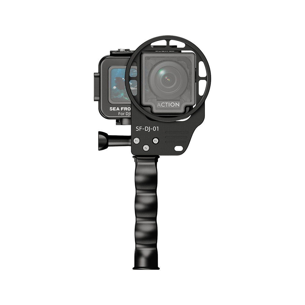 Seafrogs 액션캠 67mm 알루미늄 합금 다이빙 손잡이 (인스타, DJI, 고프로) - 상세 이미지 4