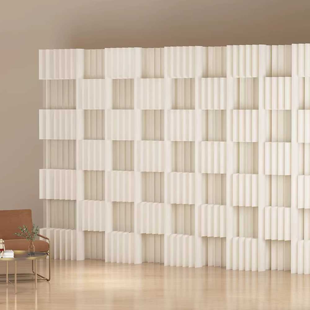 접이식 종이 파티션 공간분리 인테리어 가벽 43x160x100-200cm - 상세 이미지 3