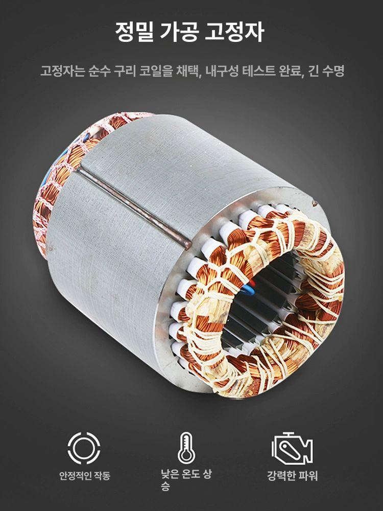 기어드 감속모터 저속 웜기어 단상 마이크로 RPM조절 회전 속도제어 - 상세 이미지 3