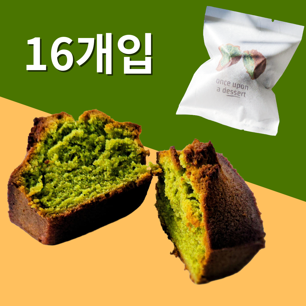 수제 휘낭시에 미니 말차, 30g, 16개 - 상품 이미지