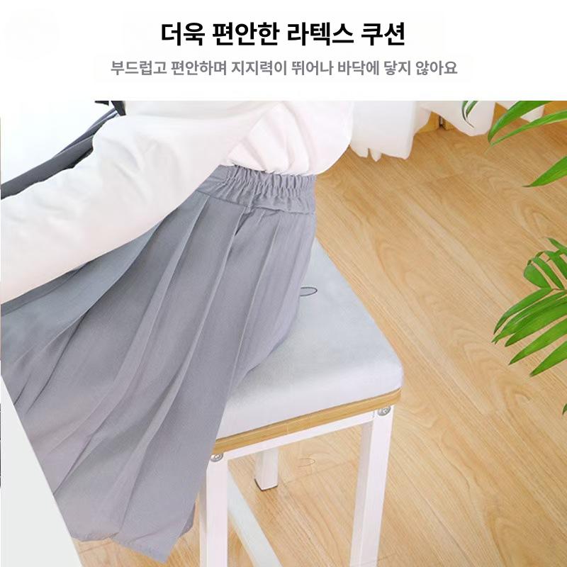 천연 쿠션 라텍스 방석 학생용 의자 매트 사무실 차량용 태국 좌식 두꺼운 - 상세 이미지 5