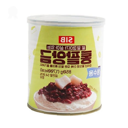 달콤한 팥 페이스트 850g 빙수 토핑 디저트 재료 홈카페 간식 제조 냉과 만들기