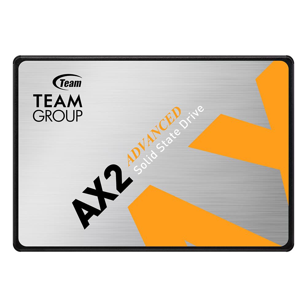 TEAMGROUP AX2 1TB 3D NAND TLC 2.5인치 SATA III 내장 솔리드 스테이트 드라이브 SSD(읽기 속도 최대 540MB/s), 노트북 및 PC 데스크톱 - 상품 이미지