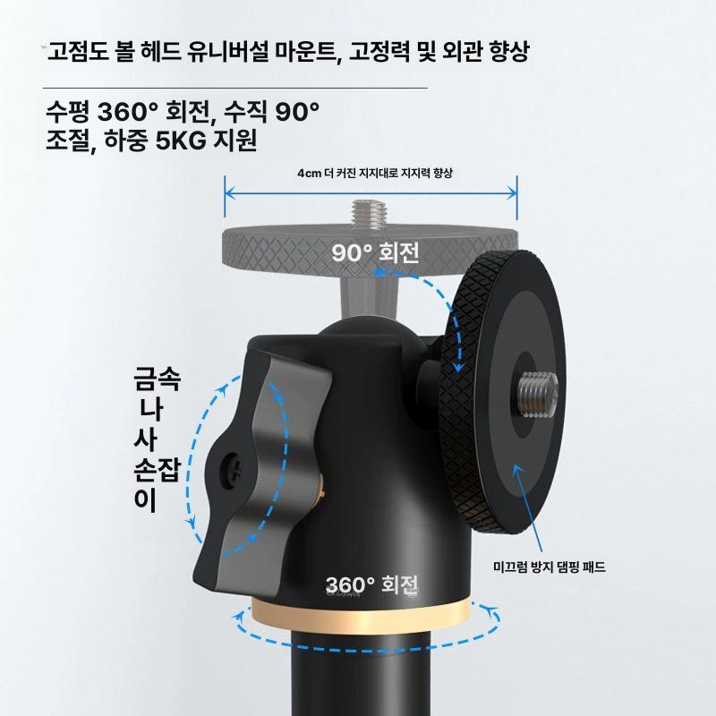 천장 거치대 빔프로젝터 무타공 브라켓 홈시네마 벽걸이 마운트 지지대 - 상세 이미지 3