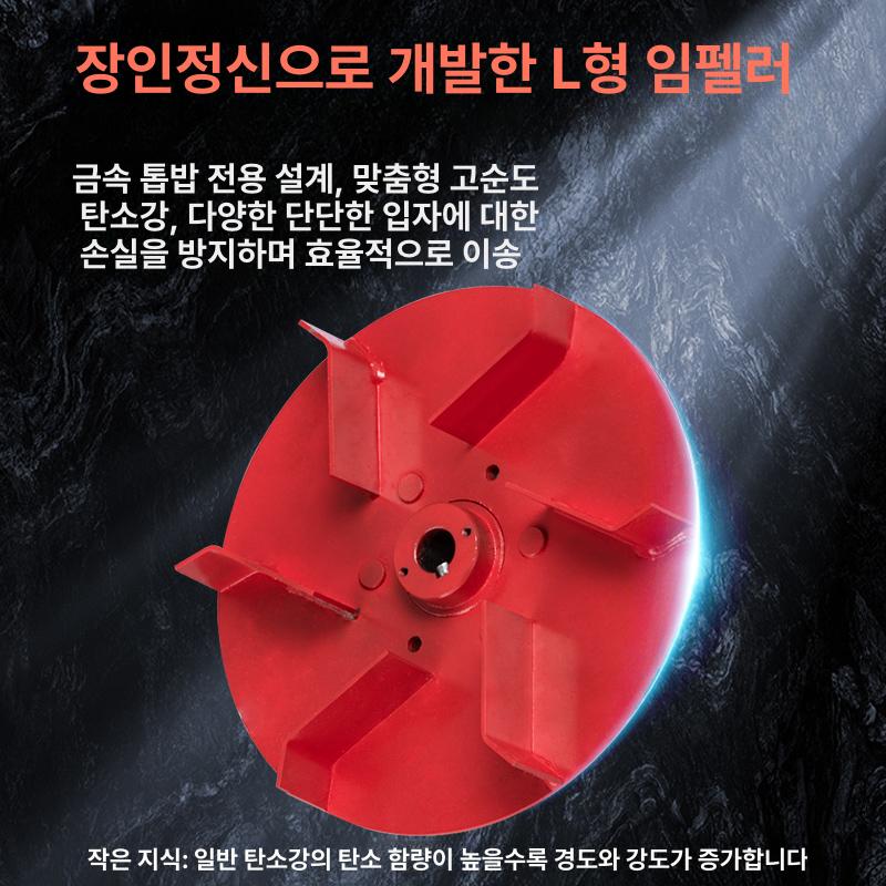 산업용 원심팬 고압 흡입 380V 벽부형 창문환풍기 송풍기 먼지제거 자재이송 - 상세 이미지 2