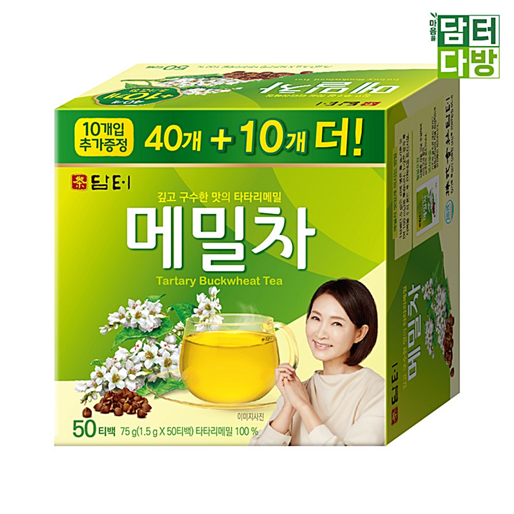 담터 메밀차 40 티백 사무실 대용량 탕비실 - 상품 이미지