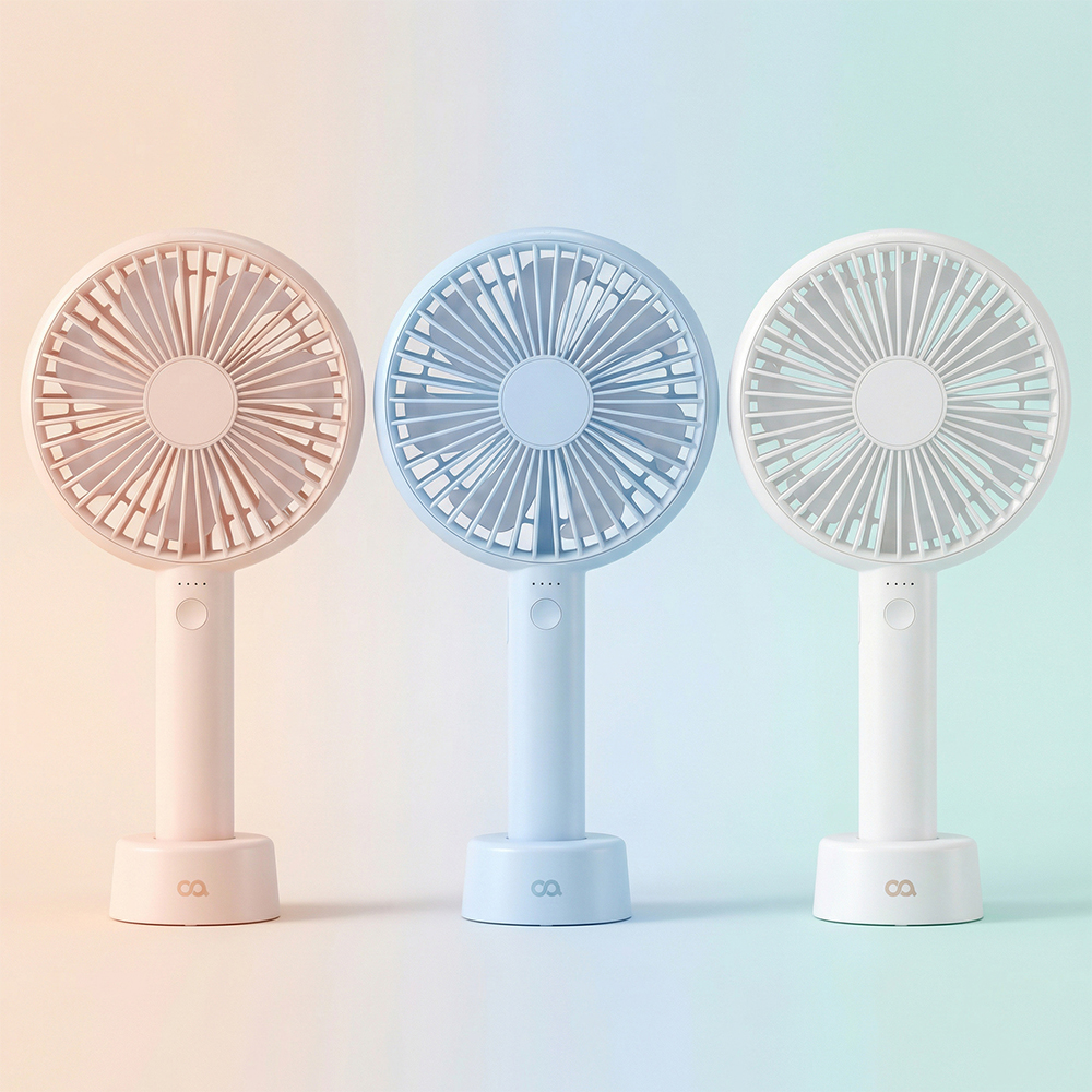 오아 라운드핸디맥스 미니 휴대용 선풍기 초강력 무선 BLDC 핸드 손풍기 상품 이미지