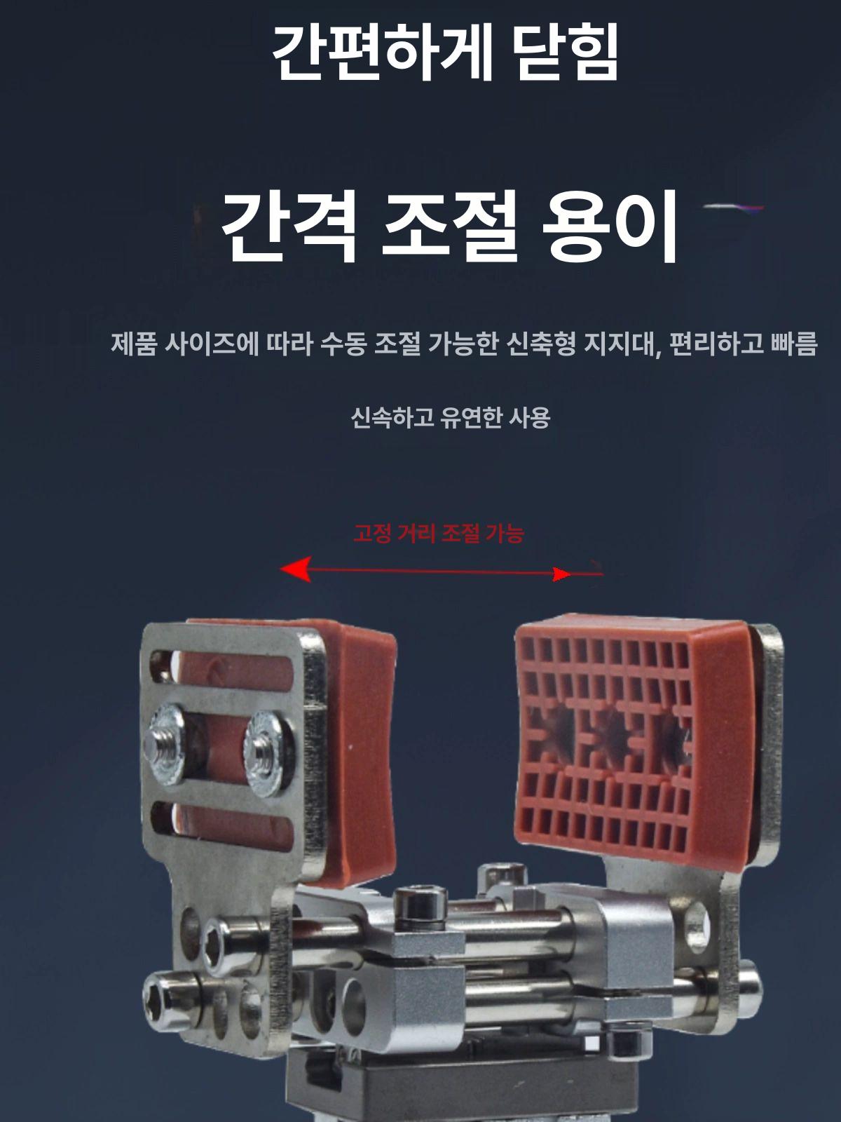 집게 그리퍼 평형 산업용 자동화 공장 클램프 병렬 핑거 실린더 공압 장비 - 상세 이미지 5