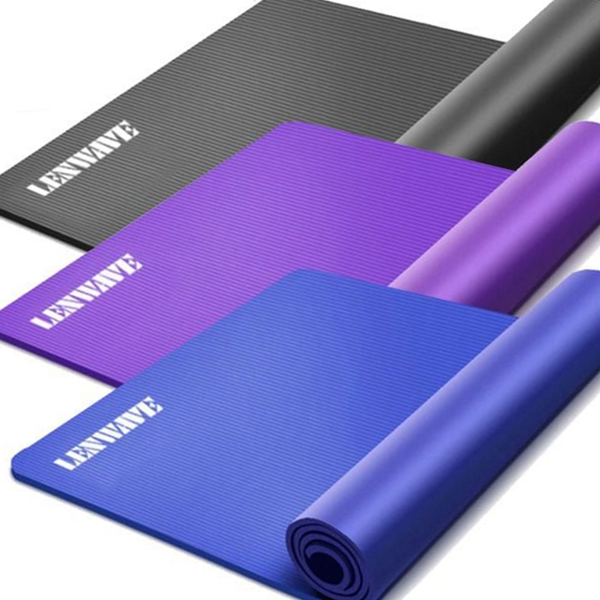 두꺼운 nbr 요가 매트 논슬립 홈트 운동 매트 17mm 피트니스 - 상품 이미지