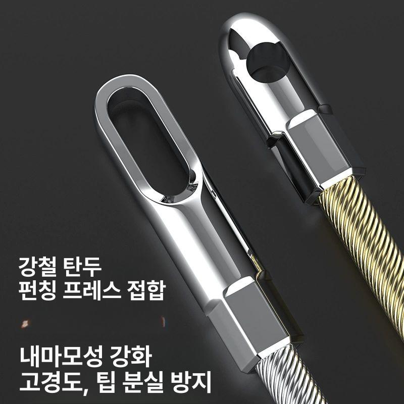 요비선 리드와이어 풀링선 강선 로비선 배관 전선 둥근머리 선통기 - 상세 이미지 4