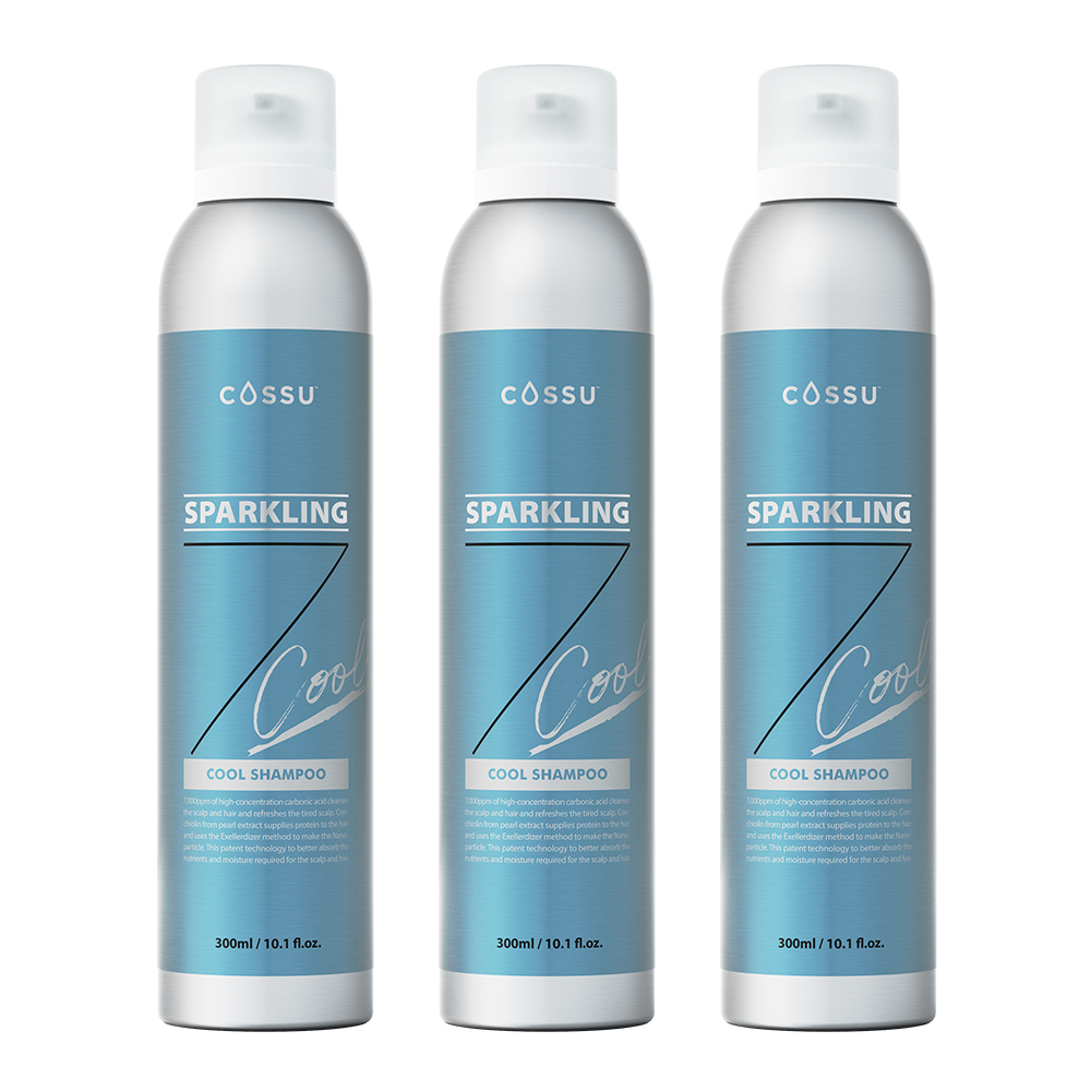 코쉬 스파클링7 쿨샴푸 300ml, 3개 - 상품 이미지
