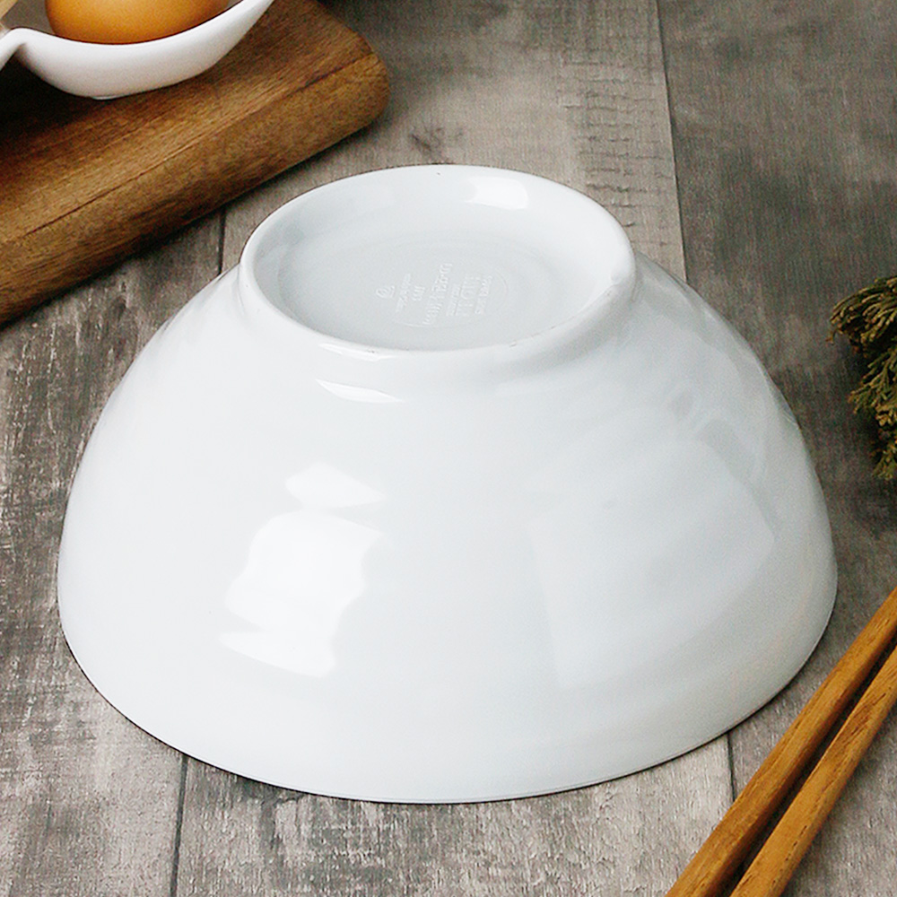 일식 멜라민 면기 일본 라멘 우동 마라탕 짜장면 우동기 그릇 18.7cm, 블루체크 - 상세 이미지 4
