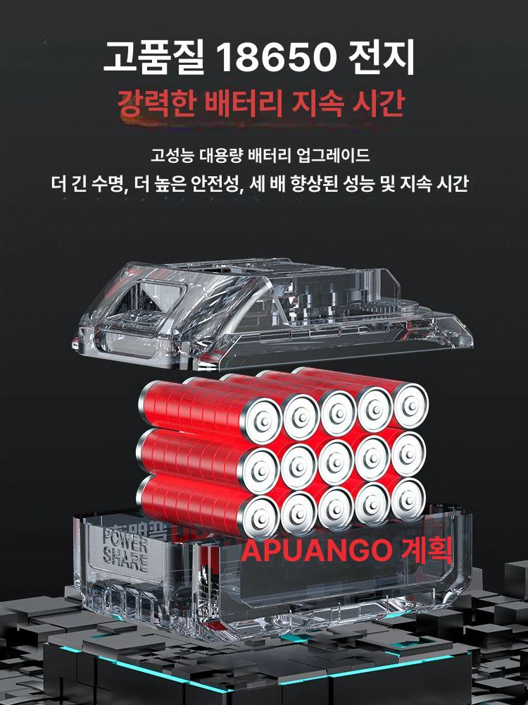 전동 전지가위 충전식 장대 무선 배터리 과수원 적과 전정 원예용 고지 - 상세 이미지 3
