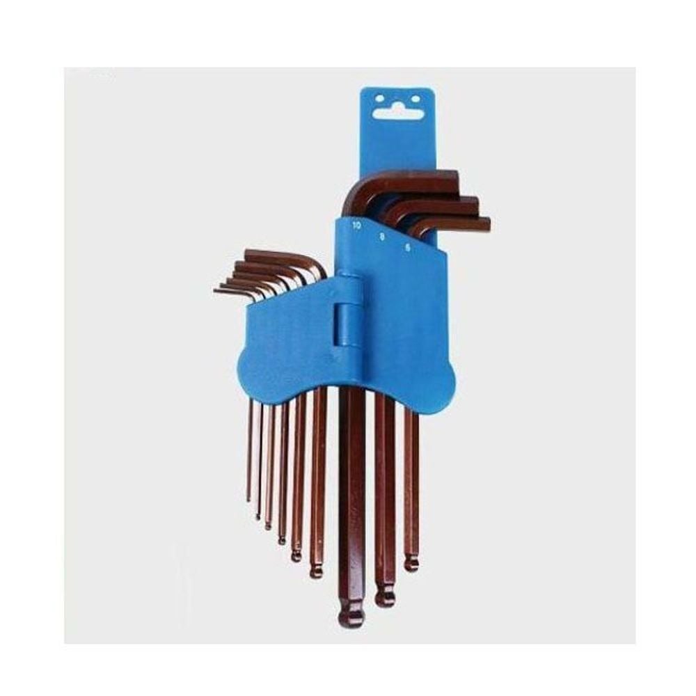 Coms Prokit 볼형 육각렌치 세트 9pcs - 상품 이미지