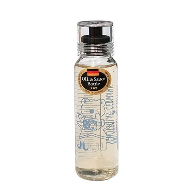 쇼트글라스 블랙 250ml 오일병 소스병 기름병 양념통 - 상품 이미지