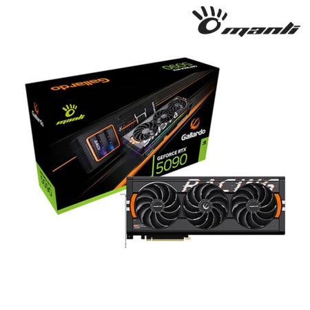 만리 MANLI 지포스 RTX 5090 Gallardo OC D7 32GB 그래픽카드 VGA
