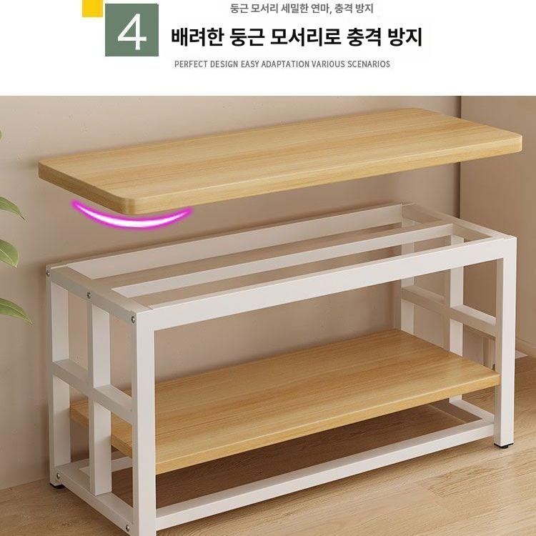 유럽식 어항받침 3자 4자 선반 수납장 정리대 광폭 아쿠아리움 물고기 수조 받침대 - 상세 이미지 3