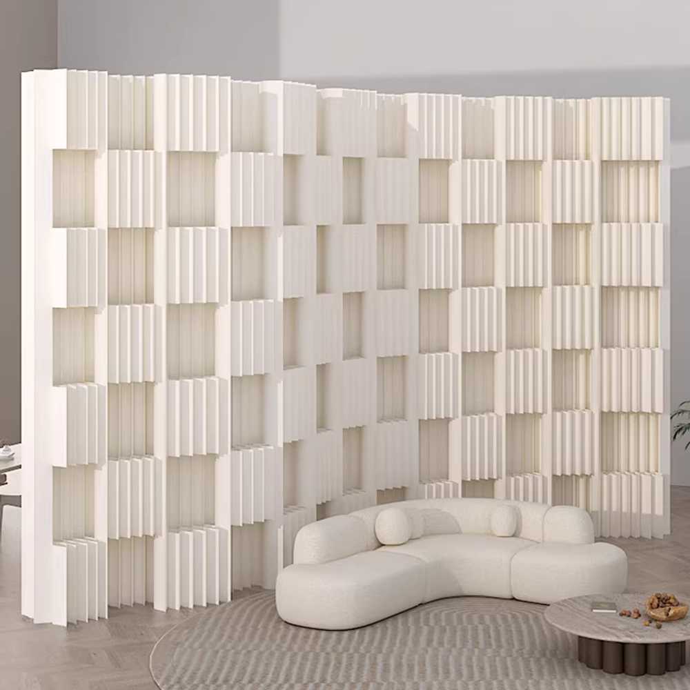 접이식 종이 파티션 공간분리 인테리어 가벽 43x160x100-200cm - 상세 이미지 2